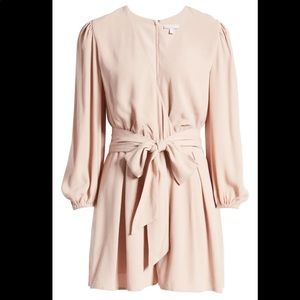 Chelsea28 Crepe Long Sleeve Romper